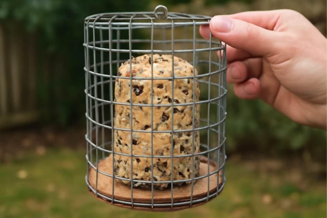 beschermkooi vogelvoer zelf maken